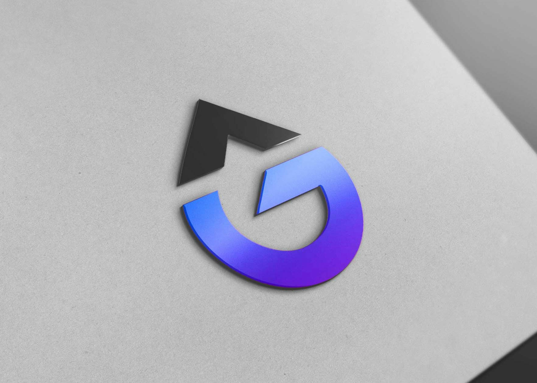 Free 3D Logo Mockup Collection gallery image