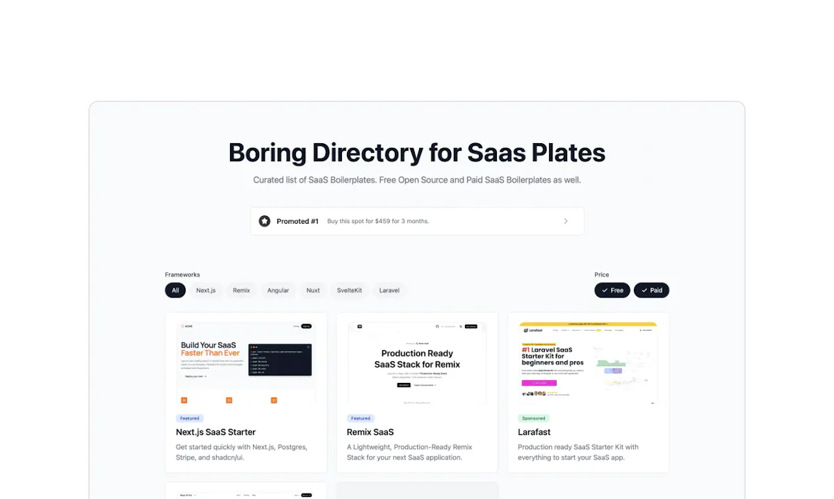 SaasPlates