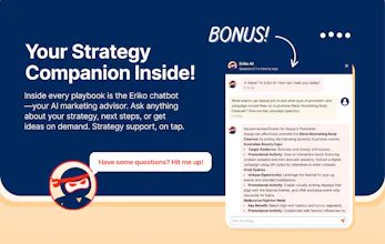 Eriko AI Marketing Playbook Generator gallery image