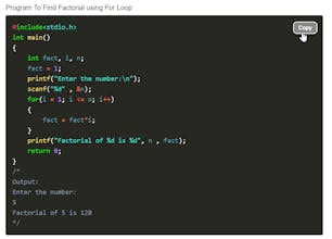 C language Programs solution gallery image