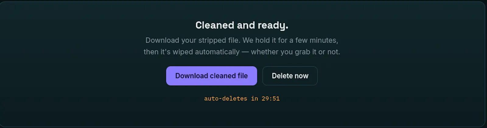 ShredMeta screenshot 2