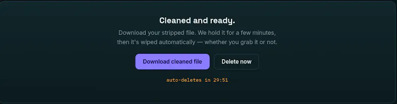 ShredMeta screenshot 2