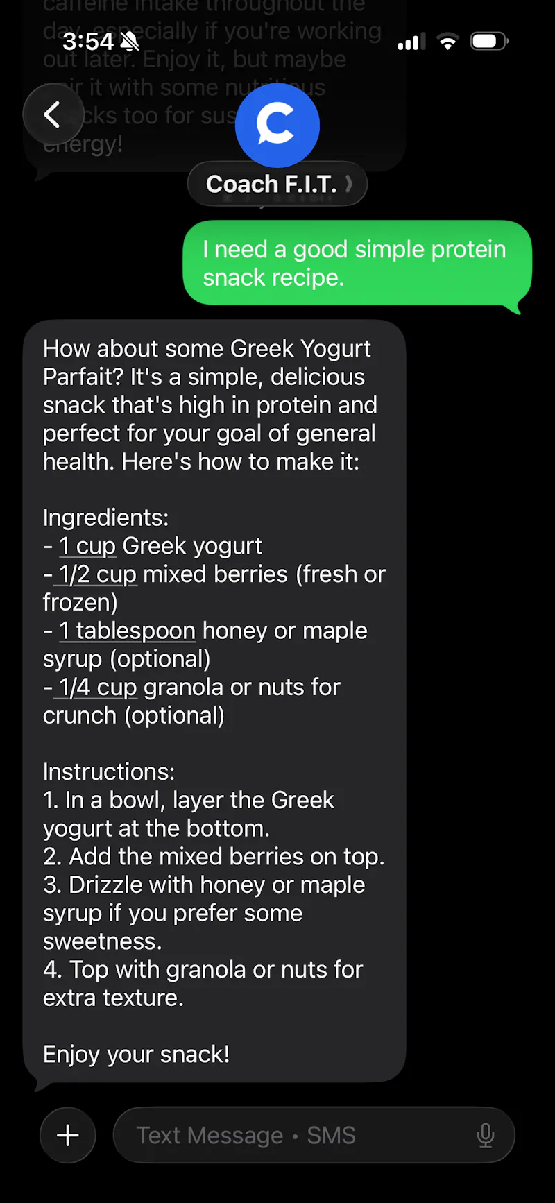 Coach F.I.T. screenshot 2