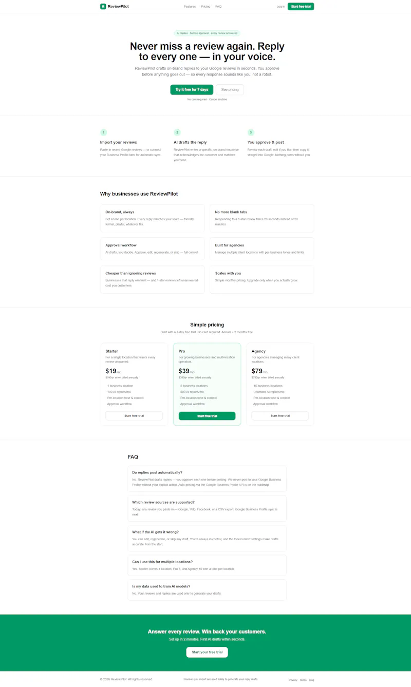 ReviewPilot screenshot 5