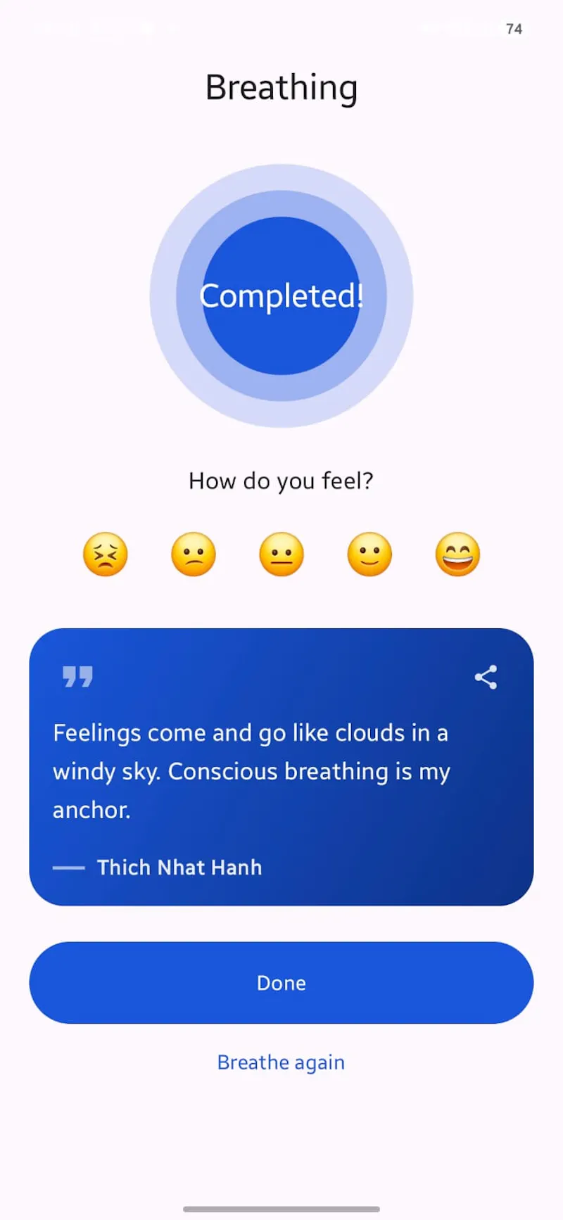  Breathings: Calm Breathe Sleep screenshot 3