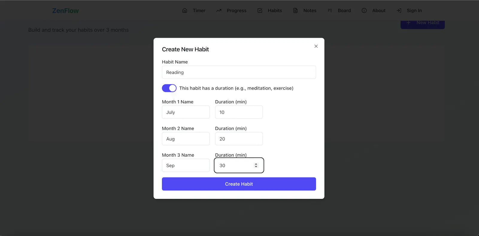 ZenFlow Timer screenshot 2