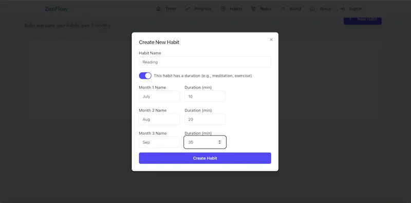 ZenFlow Timer screenshot 2