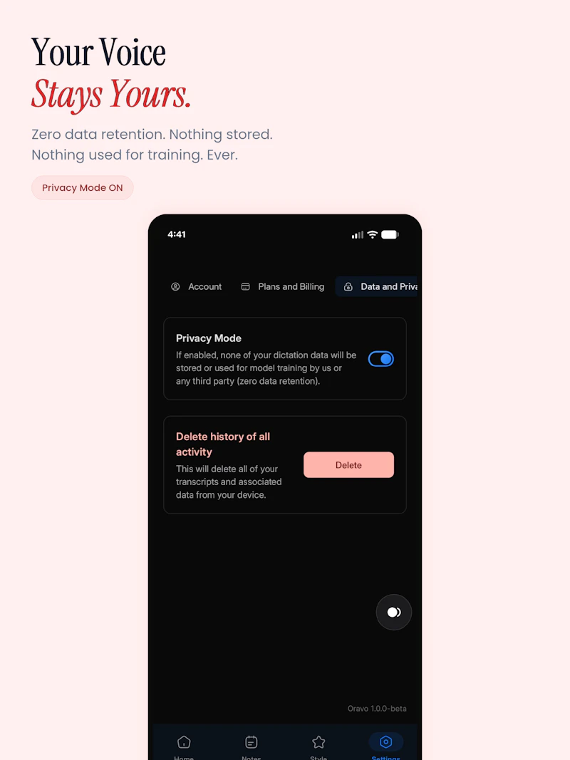 Oravo.ai screenshot 3