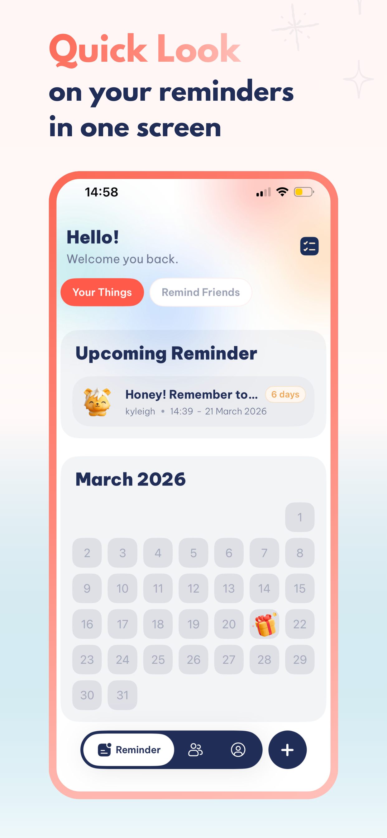Pingster: A Couple Reminder gallery image