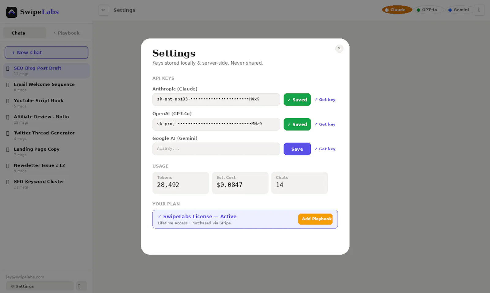 SwipeLabs.com screenshot 5