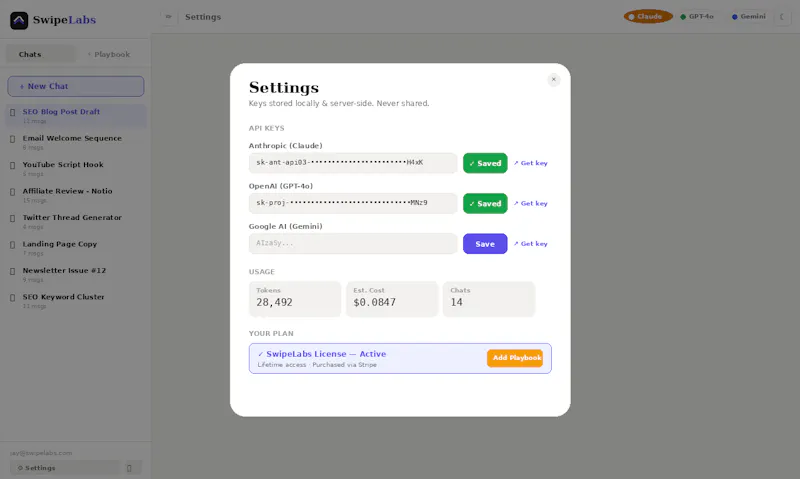 SwipeLabs.com screenshot 5
