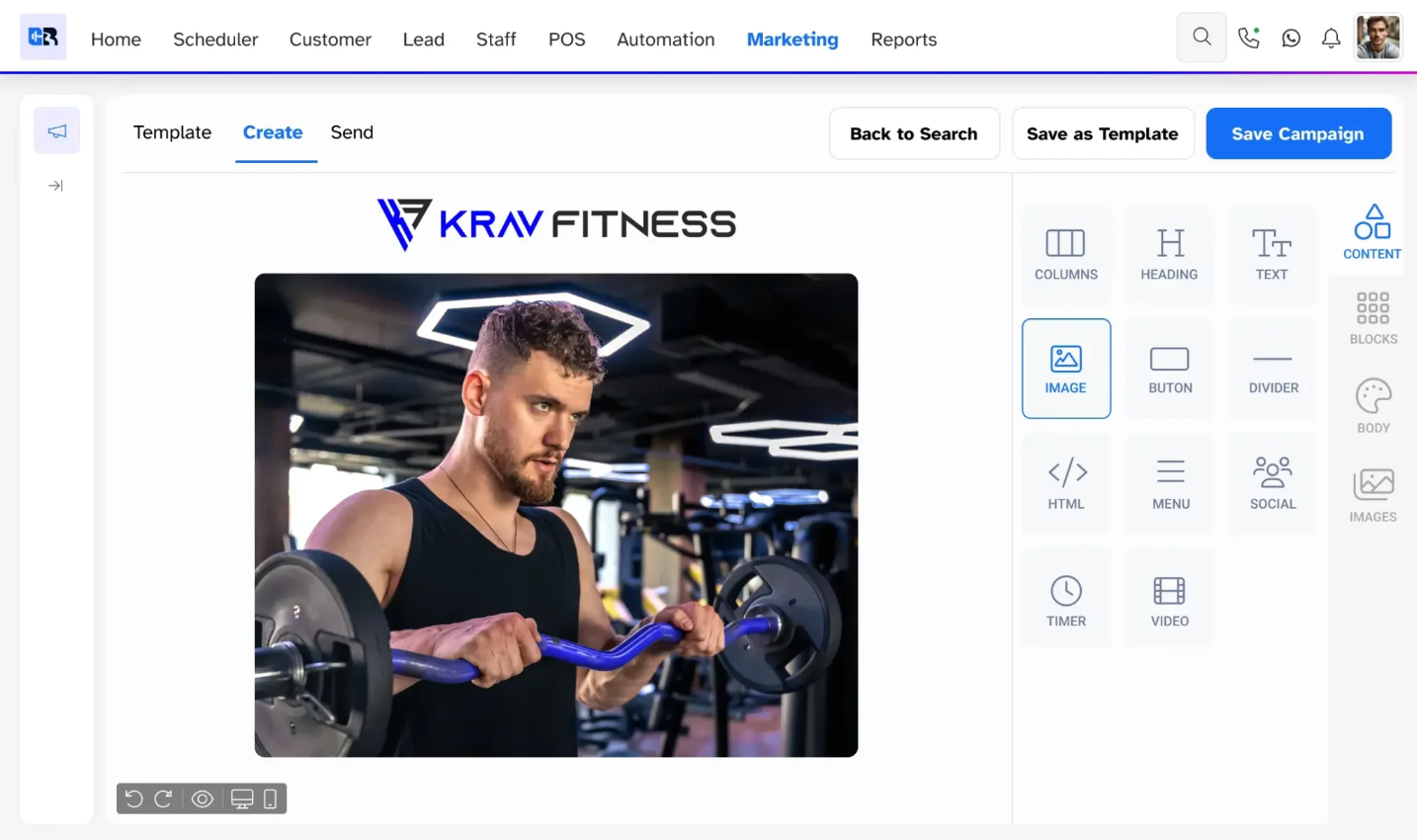 وسائط gymroute - أفضل برنامج لإدارة الصالة الرياضية 1