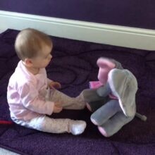 Interactive Peek-a-Boo Elephant Toy gallery image