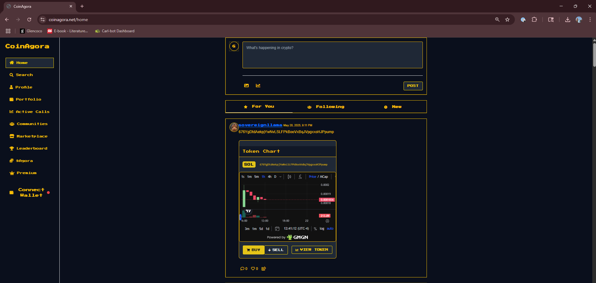 Coinagora - Een ecosysteem voor cryptocurrency om te bloeien media 3