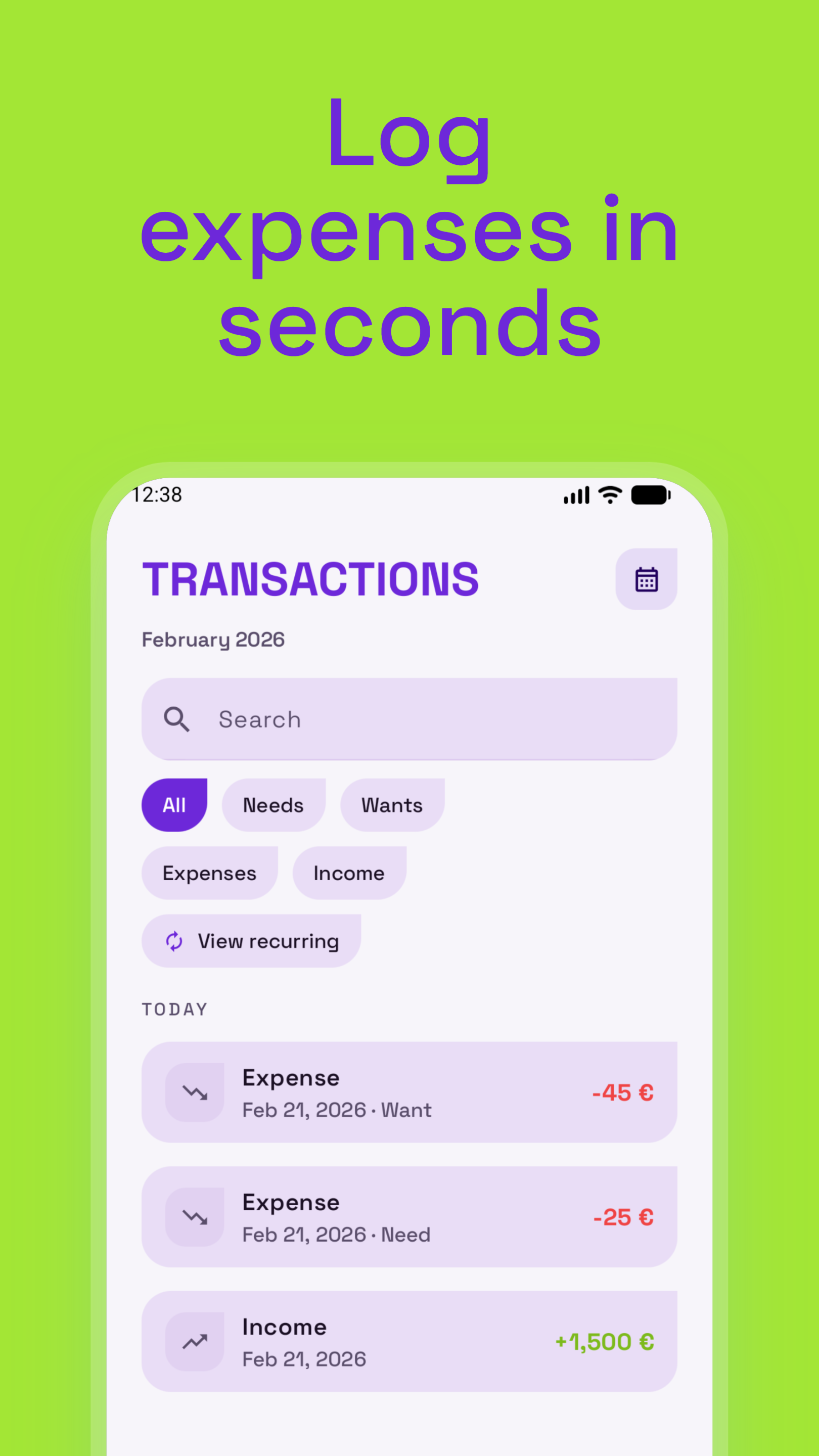 Savio: Budget & Savings - Screenshot 3 showing product features and functionality