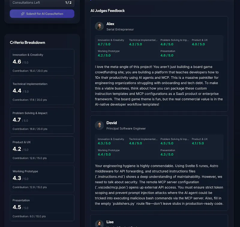 Judgie-AI screenshot 1