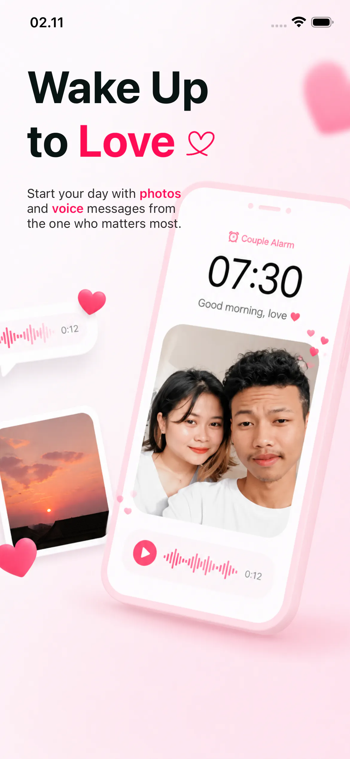 Couple Alarm: Relationship App
