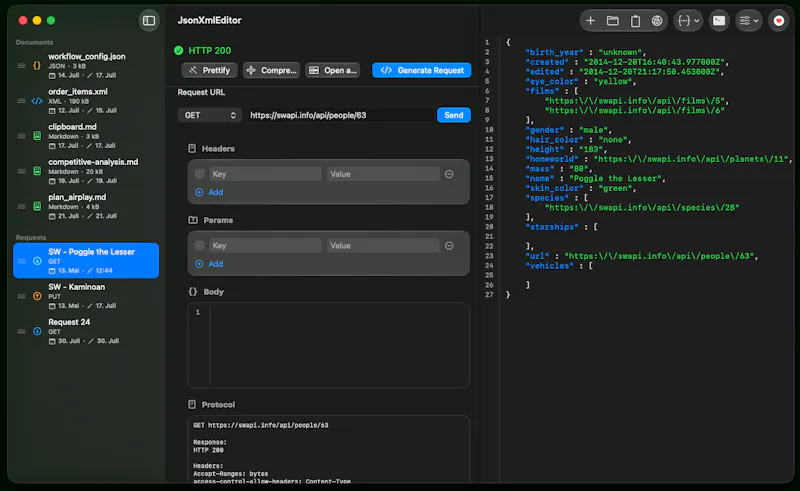 Json XML Editor screenshot 3
