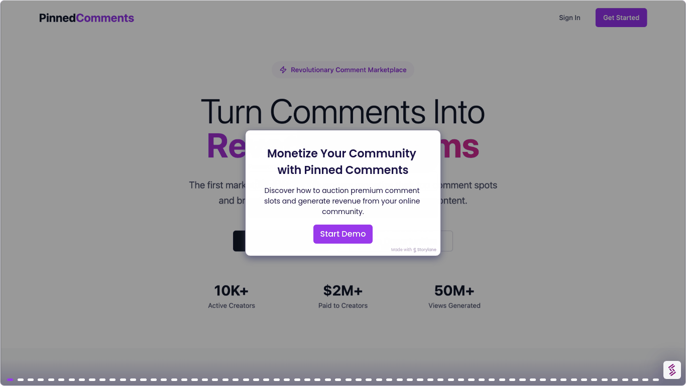 PinnedComments Auction IG pinned comment gallery image