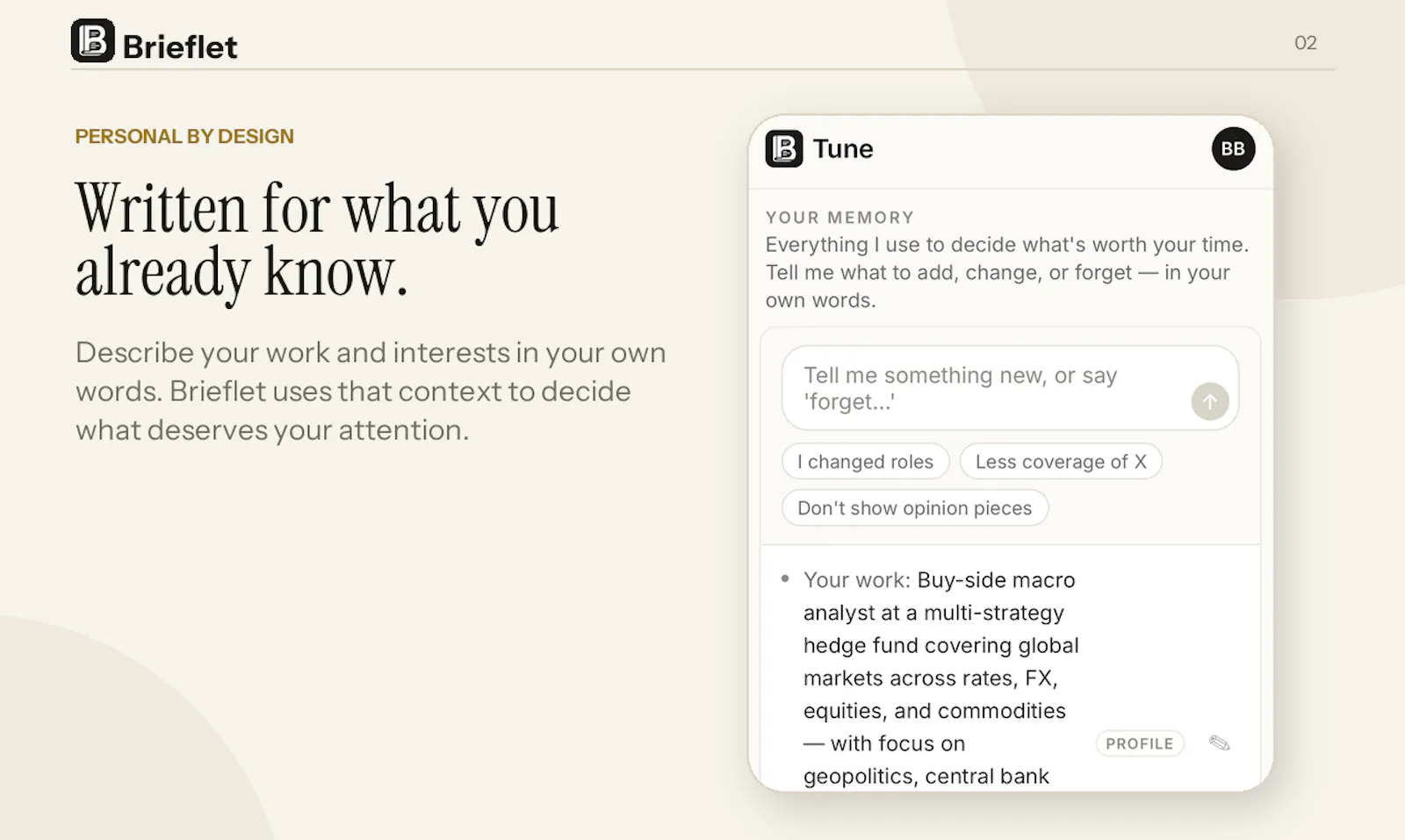 Brieflet screenshot 3