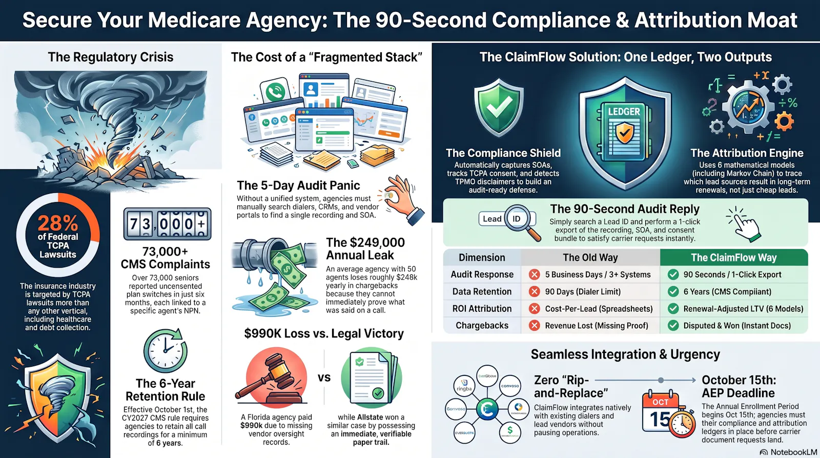 ClaimFlow Medicare Compliance & Leads screenshot 5