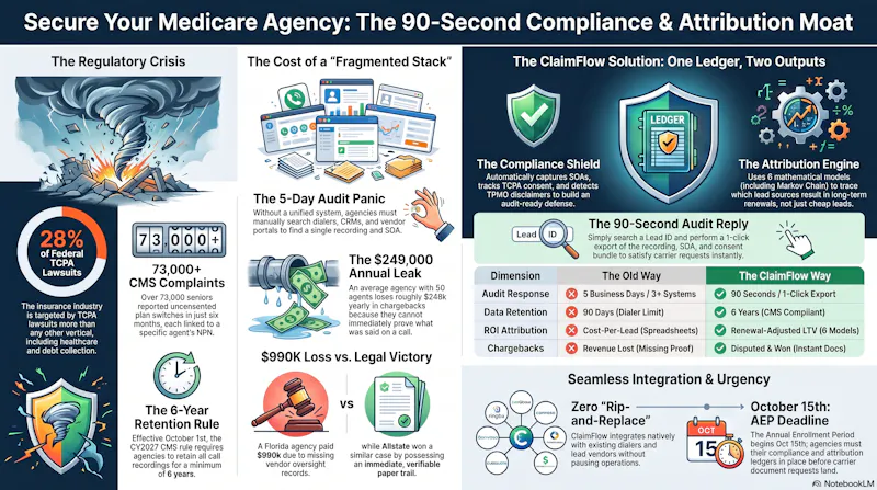 ClaimFlow Medicare Compliance & Leads screenshot 5