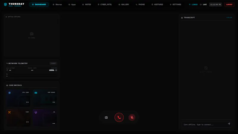 THURSDAY AI screenshot 2