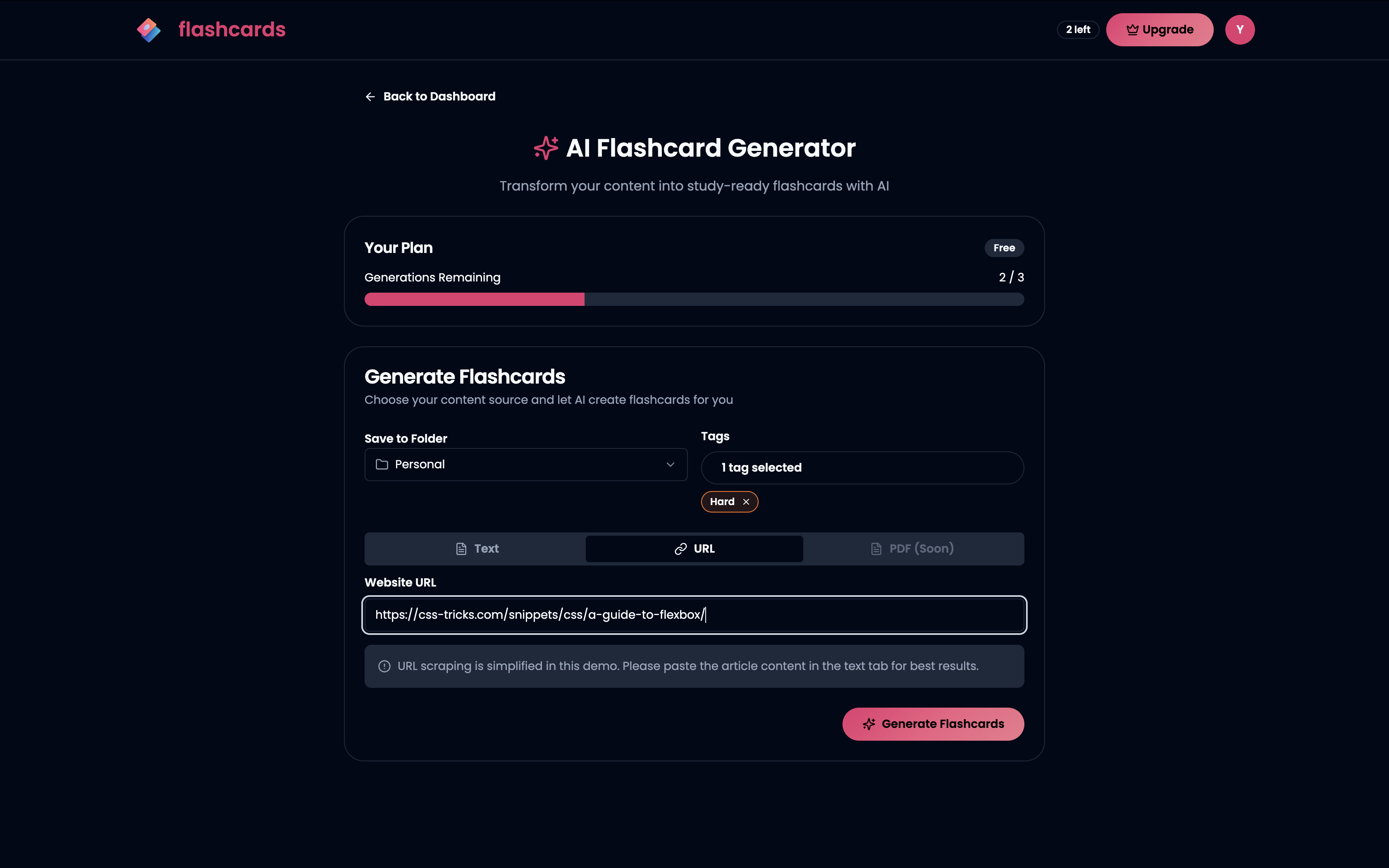 flashcards from dollyland.ai gallery image