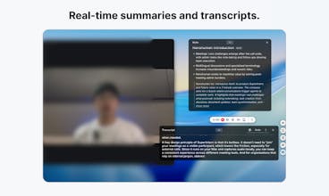 SuperIntern: No-Bot Live Meeting AI gallery image