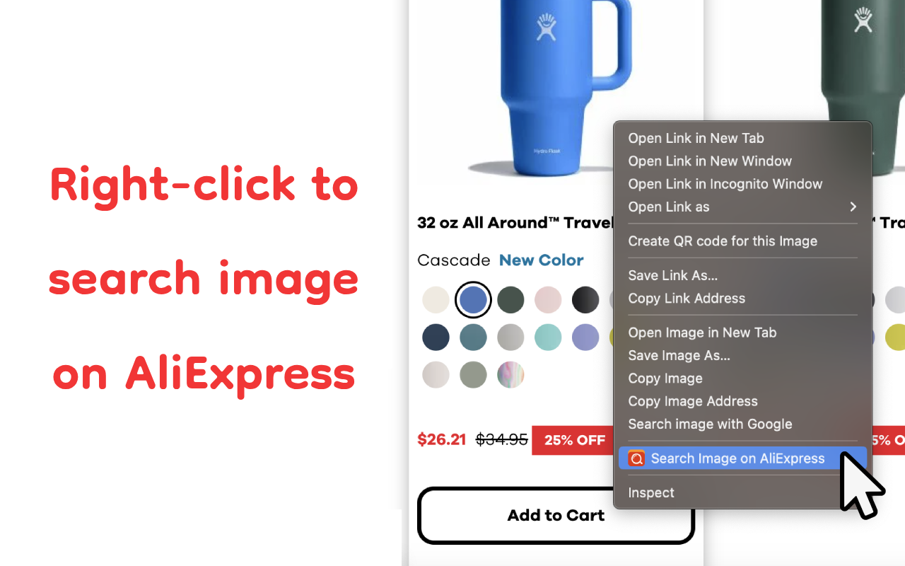 Aliexpress画像検索Chromeプラグイン media 2