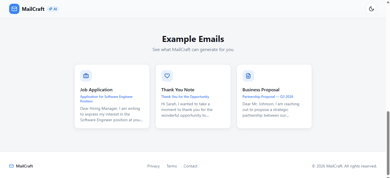 AI Email Generator gallery image