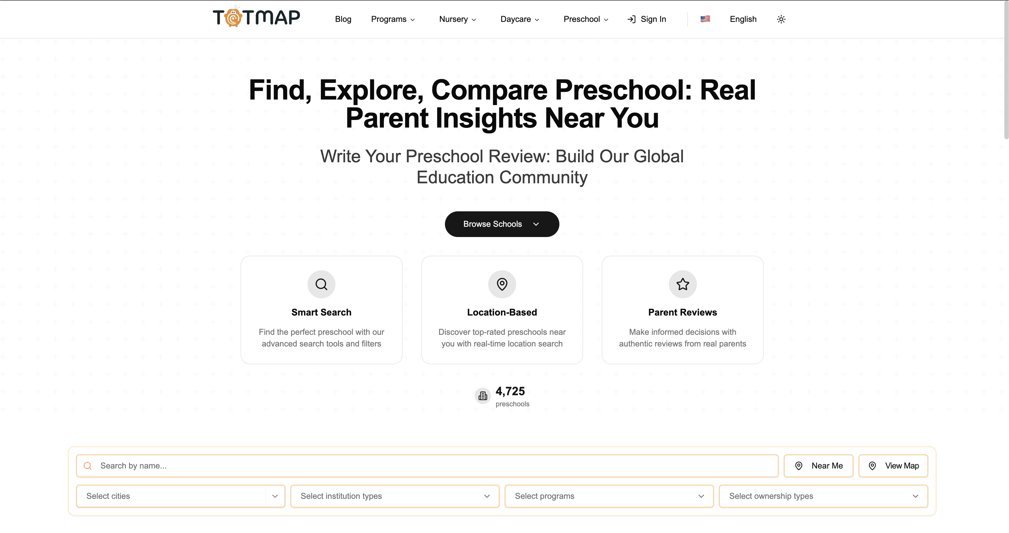 TotMap - Find the perfect daycare or preschool for your little one media 1