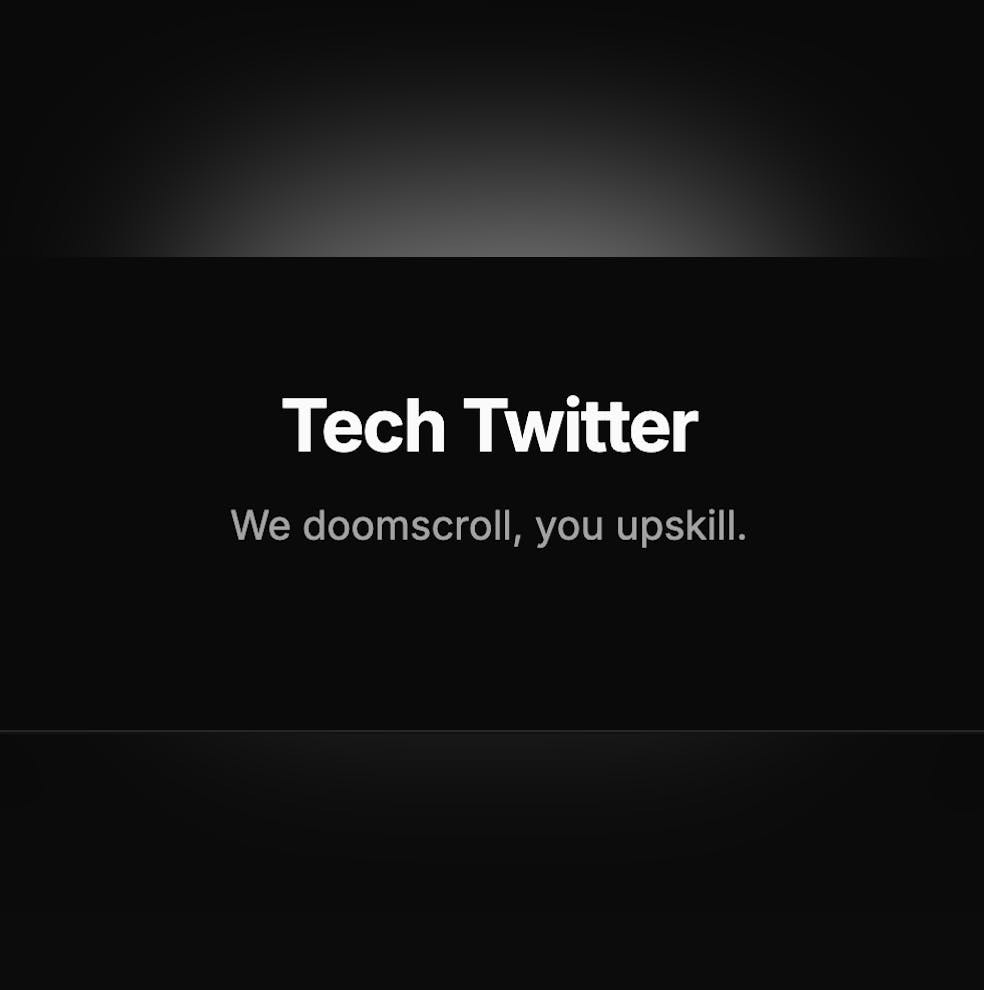 Tech Twitter