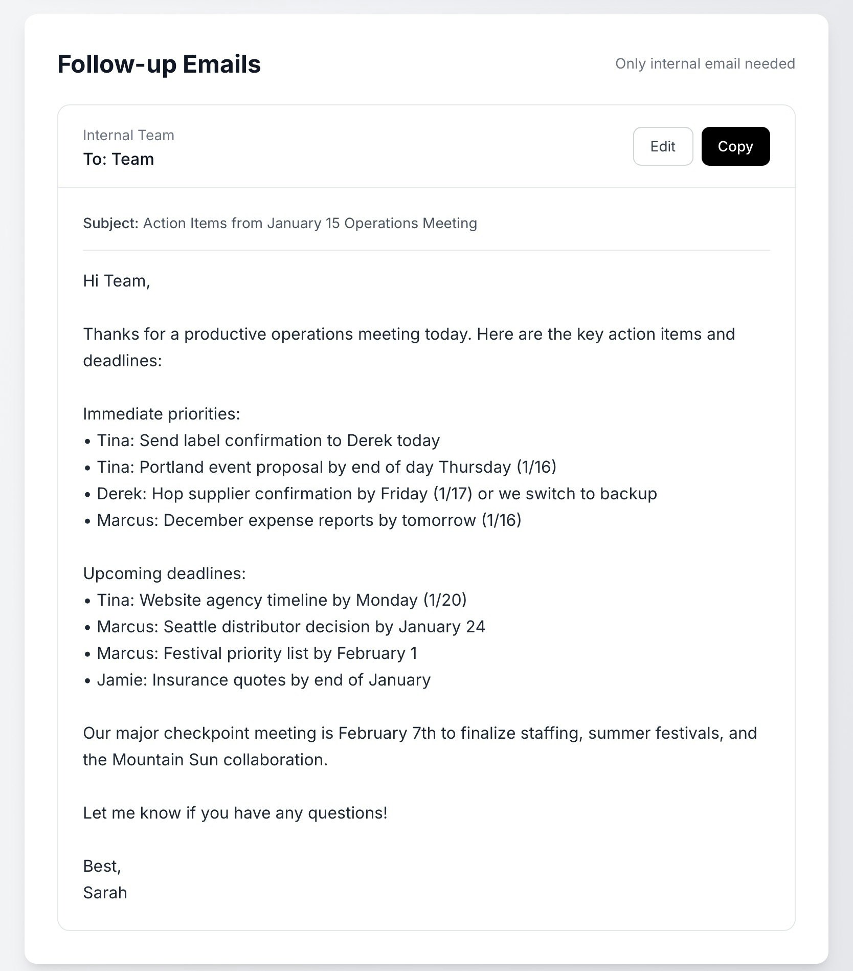 MeetingMind gallery image