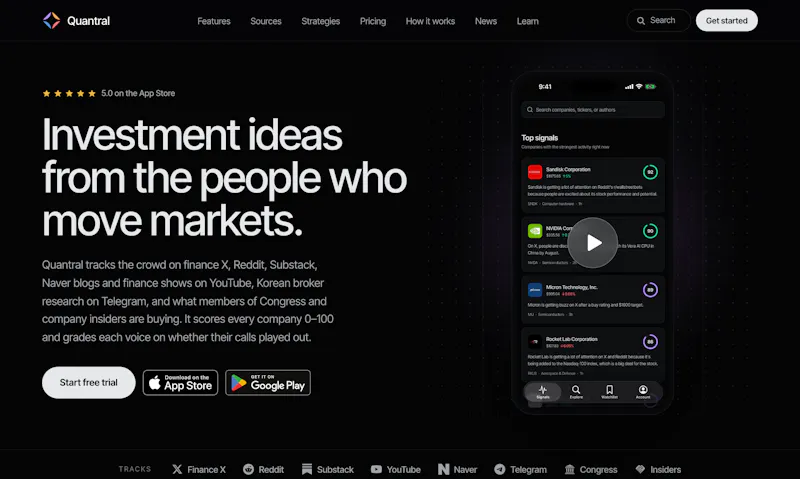 Quantral screenshot 2