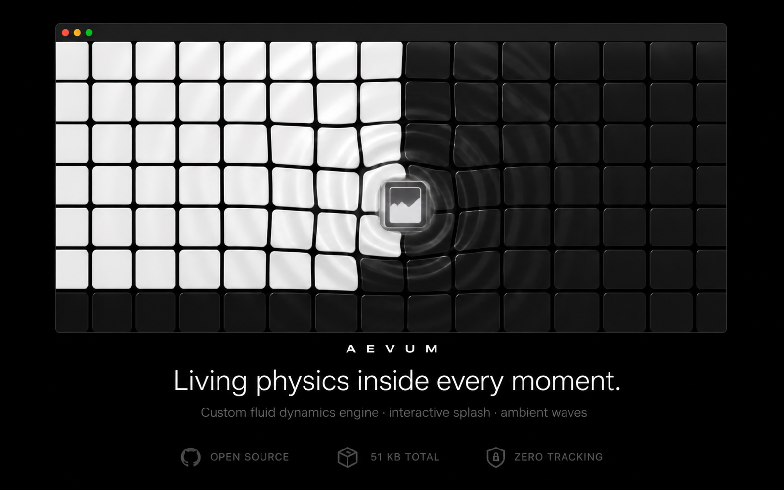 Aevum — Your life, Rendered in real time gallery image