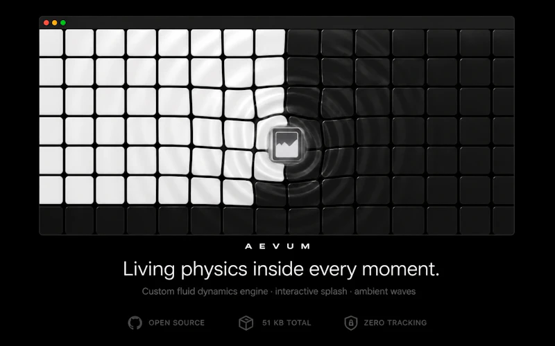 Aevum — Your life, Rendered in real time screenshot 5