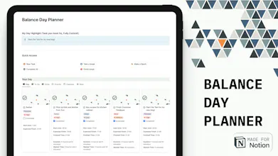 Balance Day Planner gallery image