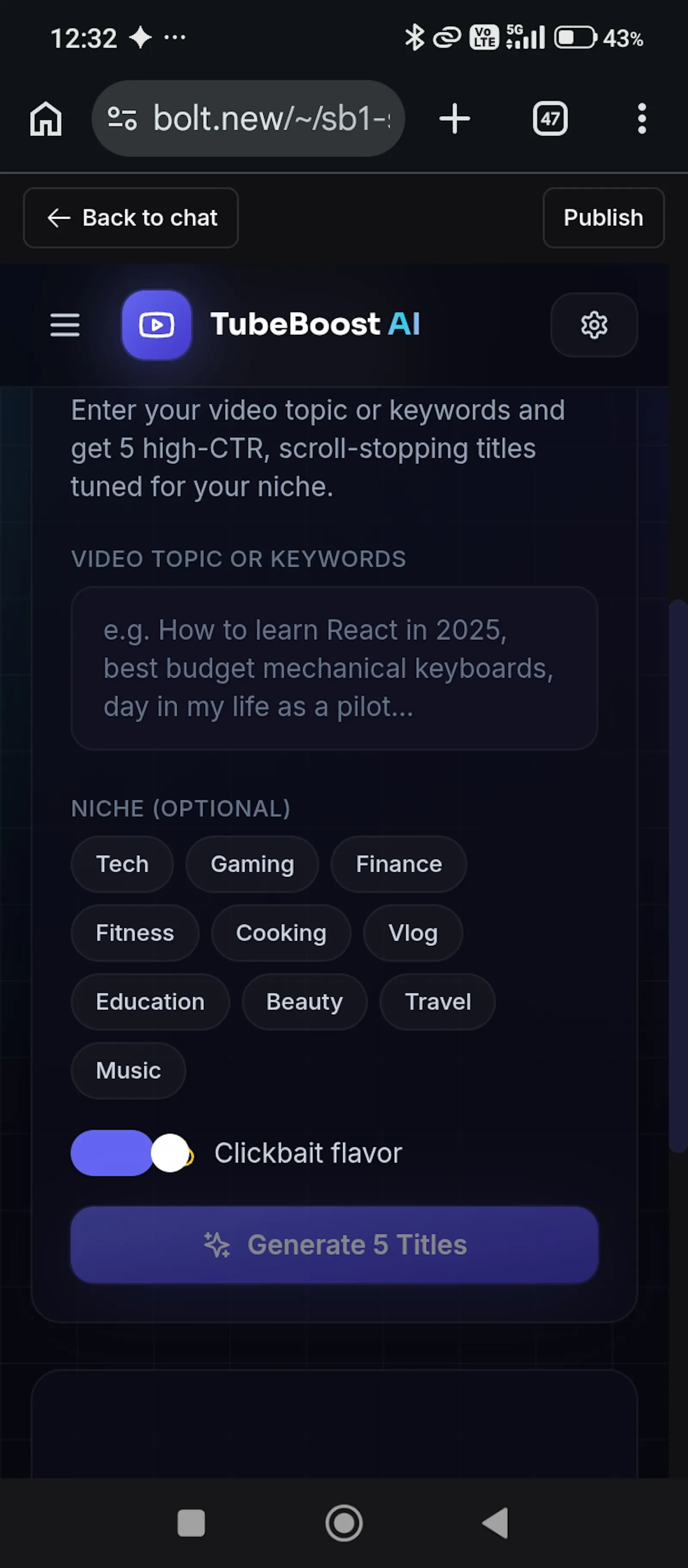 YouTube AI Toolkit screenshot 1