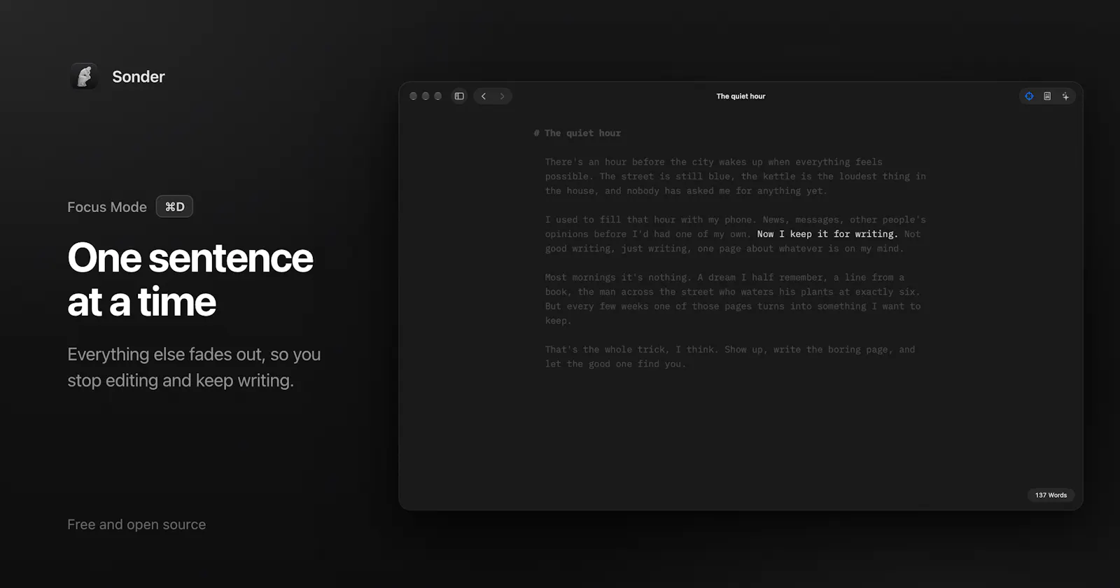 Sonder Markdown Editor screenshot 4