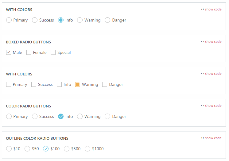 Pretty checkbox gallery image