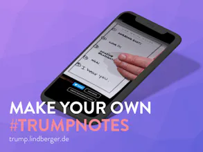 Trump Empathy Notes Creator gallery image