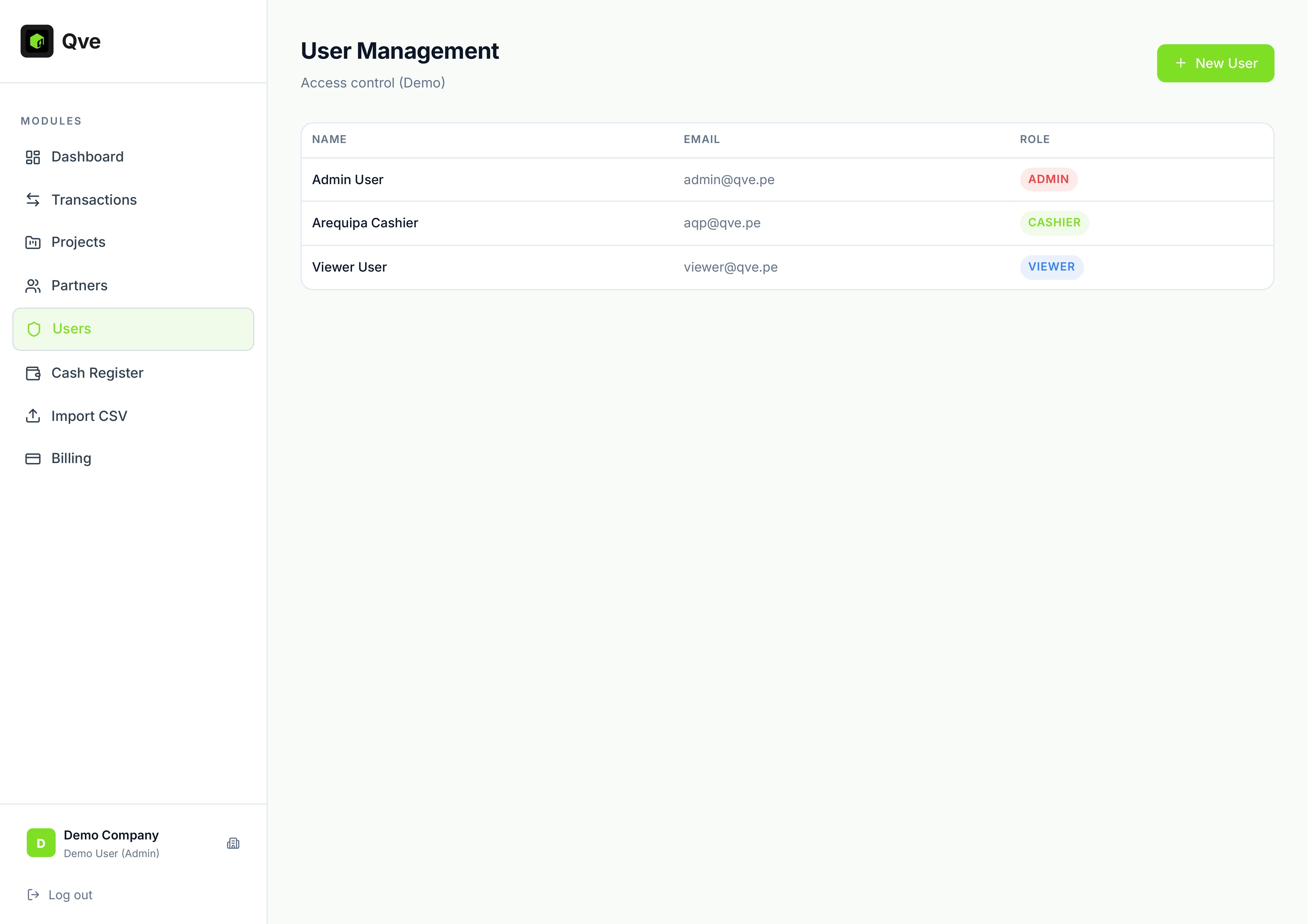 Qve · 6 financial fronts - Screenshot 5 showing product features and functionality