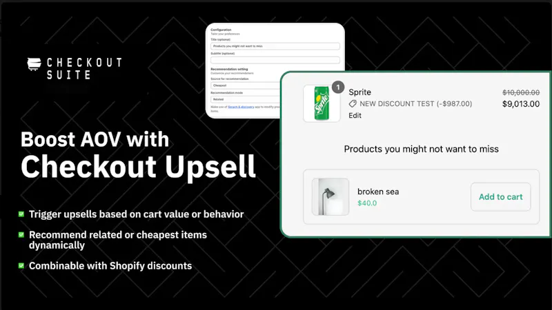 Checkout Extension for Shopify Plus screenshot 5