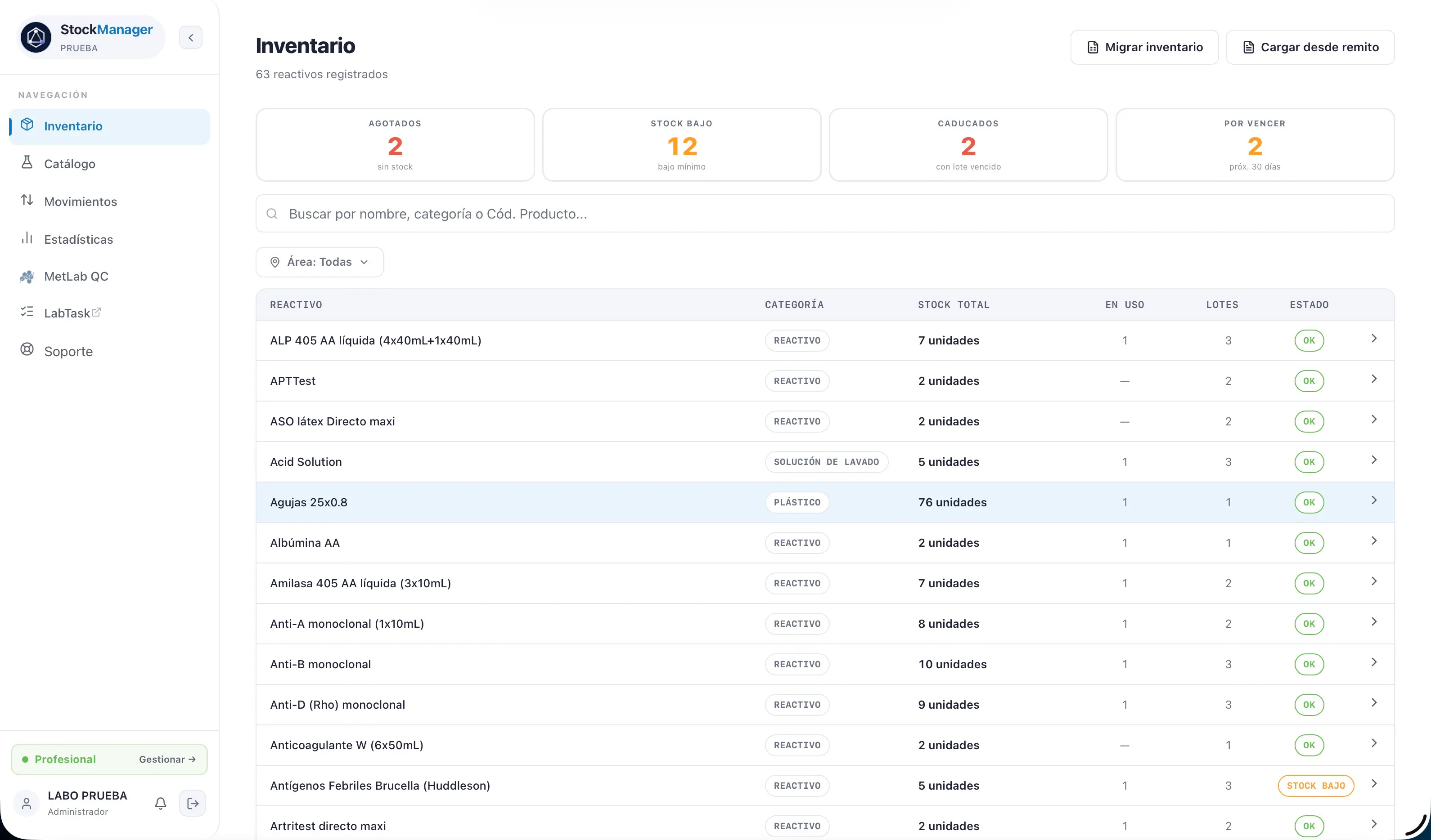 StockManager gallery image