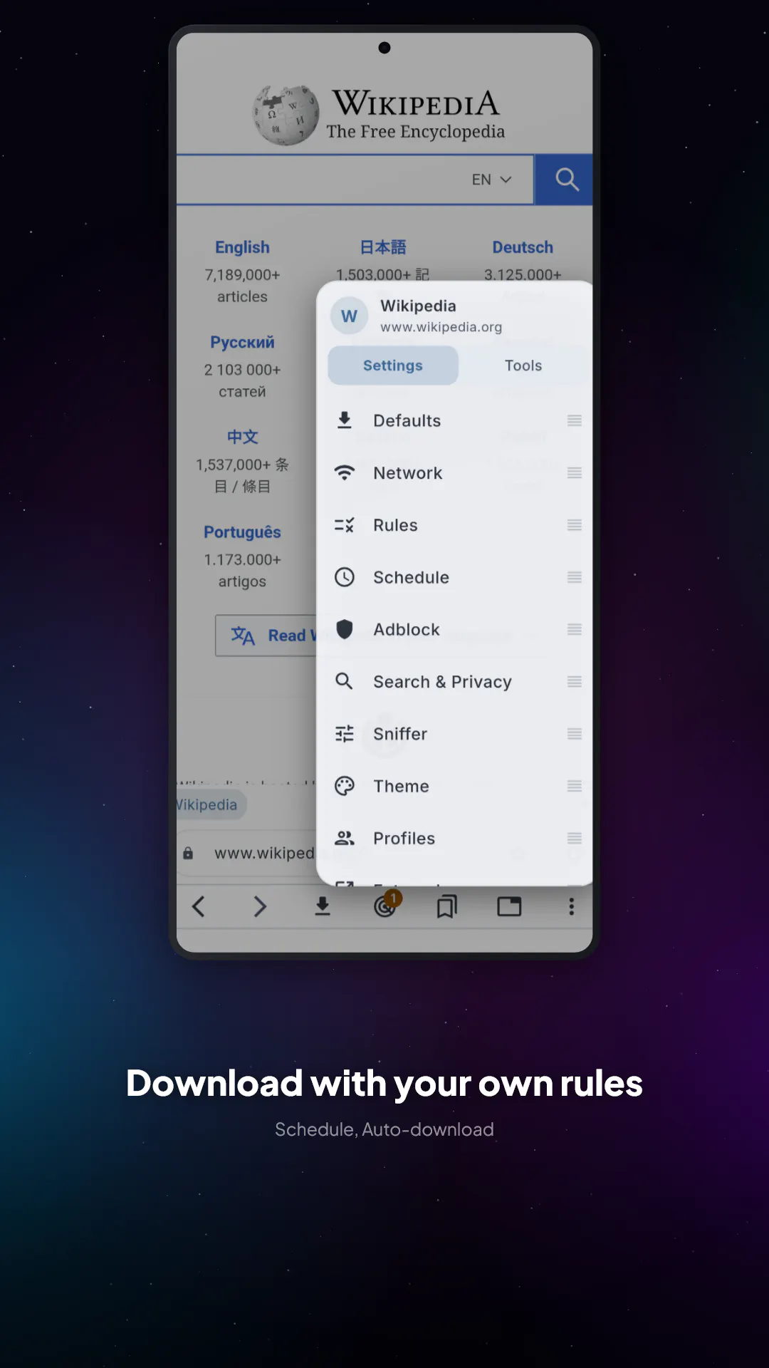 Aurora Torrent & Video Download Manager  gallery image