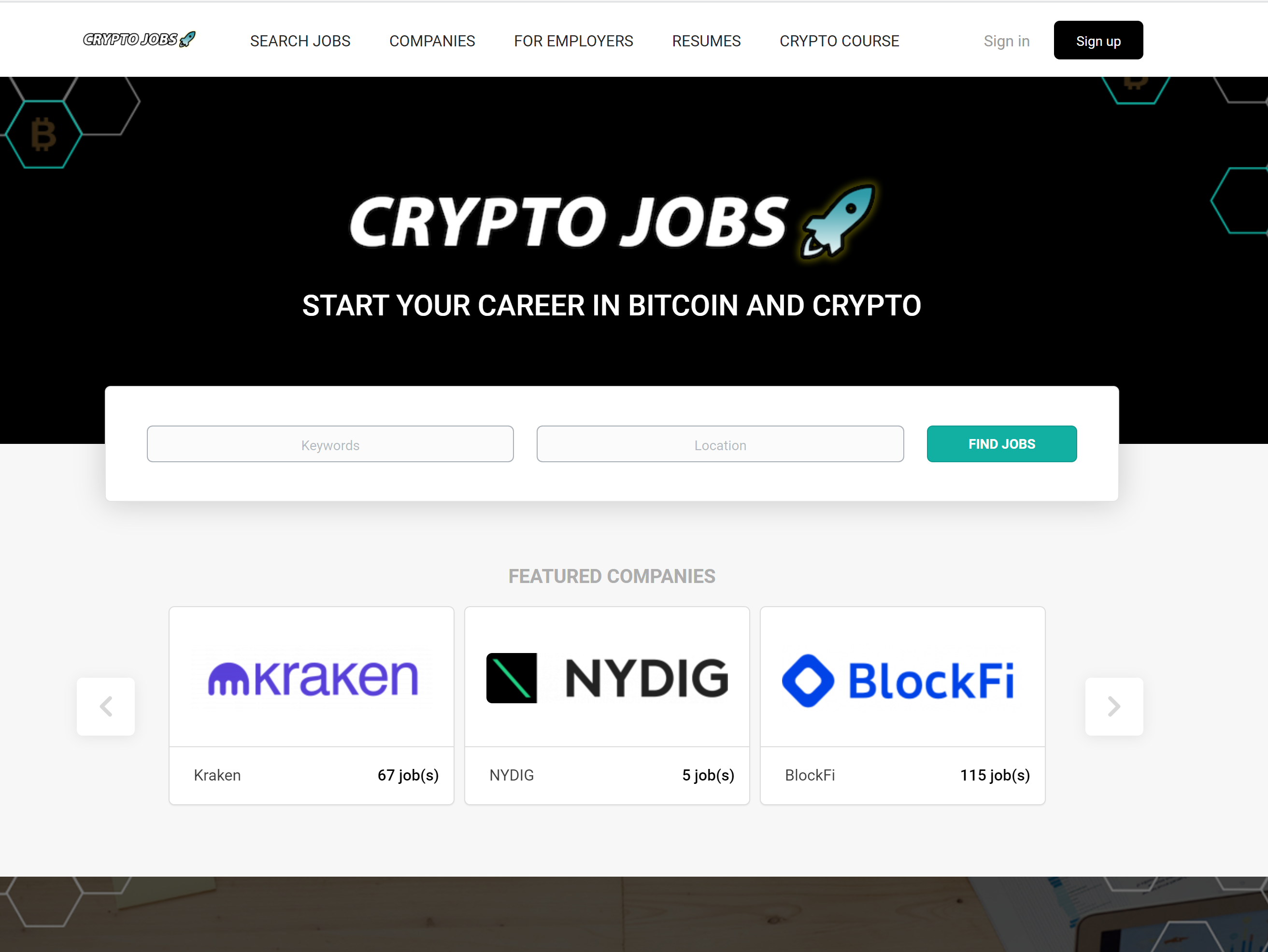 Pomp Crypto Jobs: Premier job board for careers in Bitcoin & cryptocurrency  | Product Hunt