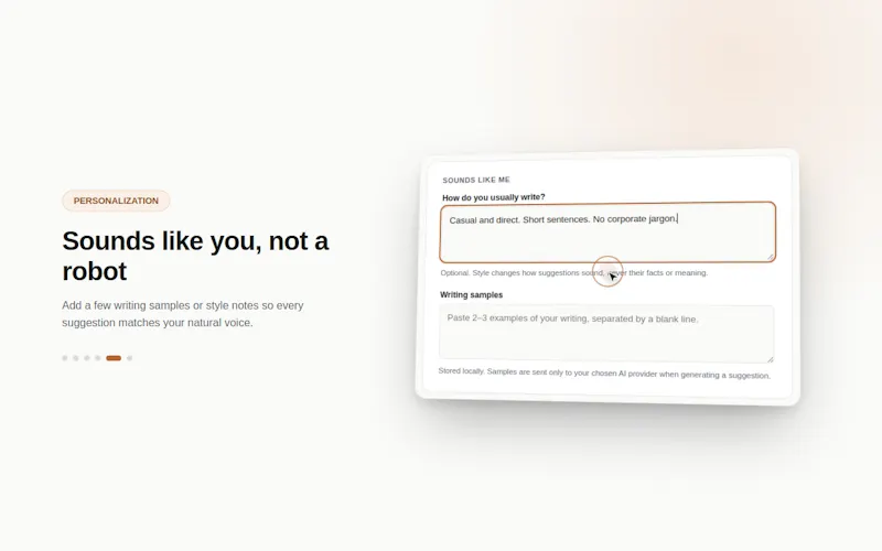 WriteFlow AI screenshot 2