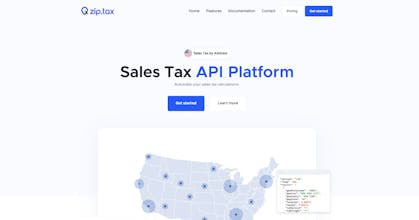 Address Level Sales Tax API gallery image