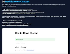 Stock Market Chatbots gallery image